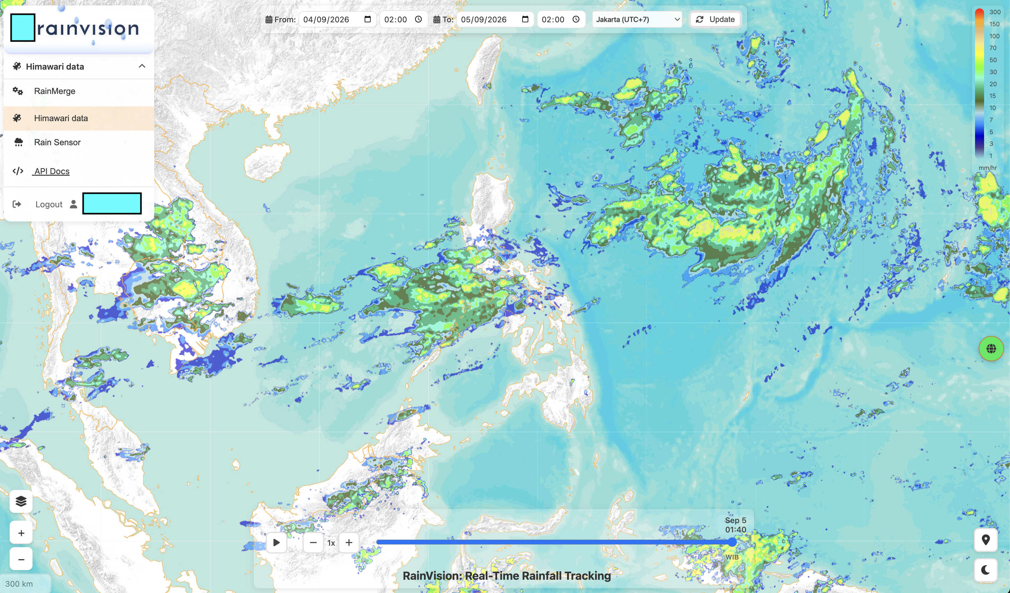 Geostationary Satellite Rainfall Nowcasting